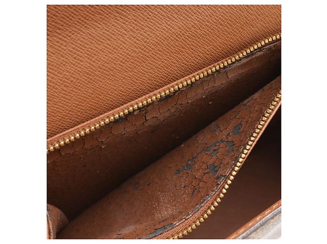 Borsa a mano Louis Vuitton Monogram Malletier Marrone - vista 7