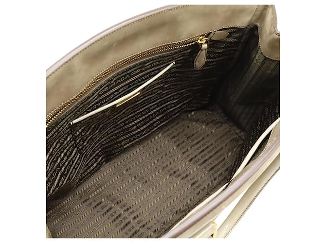 Borsa Prada Spazzolato Marrone Beige - vista 5
