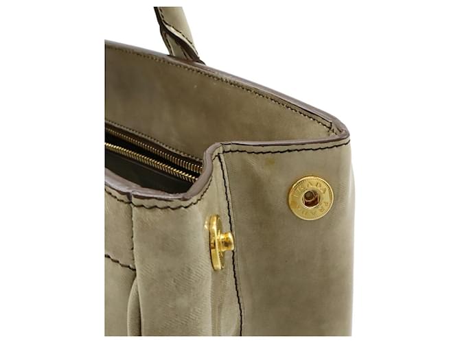 Borsa Prada Spazzolato Marrone Beige - vista 6