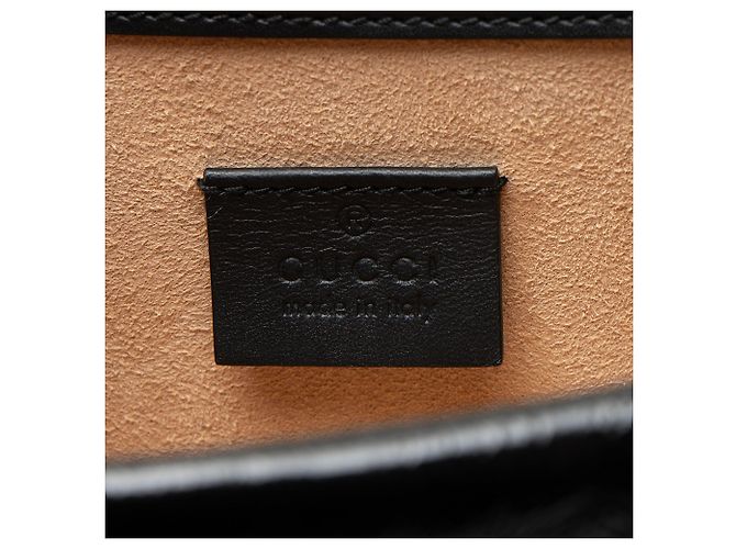 Borsa a Spalla Gucci GG Velvet Crystal Dionysus Medium E/W Blu - vista 8