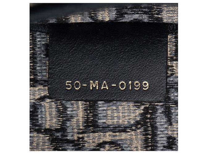 Saddle Borsa a sella con Logo Oblique di Dior Marrone Beige - vista 6
