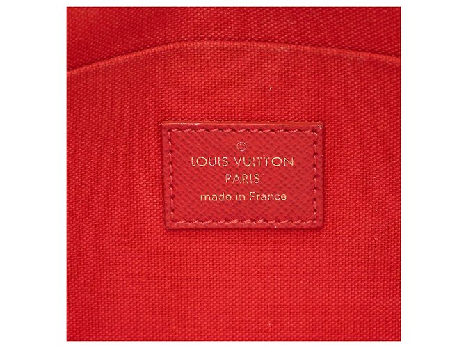 Pochette Félicie Pochette Felicie Damier Ebene di Louis Vuitton Marrone - vista 8