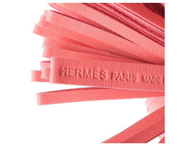 Colgante de cuero Carmen de Hermès Rosa - vista 3