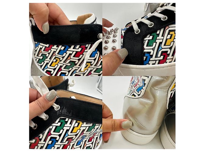 Tênis Monograma Christian Louboutin Multicor - vista 16