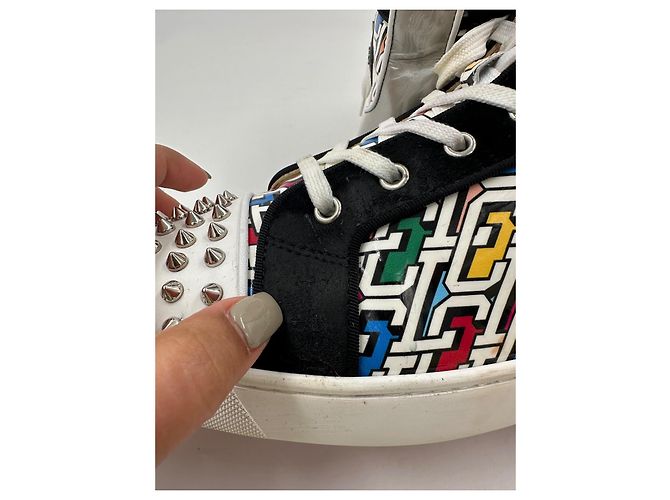 Tênis Monograma Christian Louboutin Multicor - vista 18