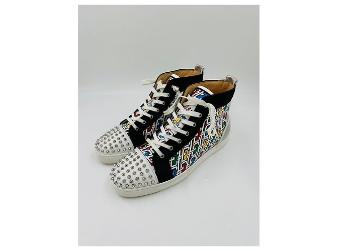 Tênis Monograma Christian Louboutin Multicor - vista 4