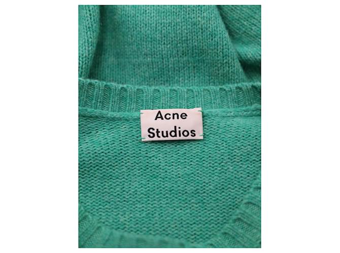 Suéter de lã verde Acne Studios - vista 3