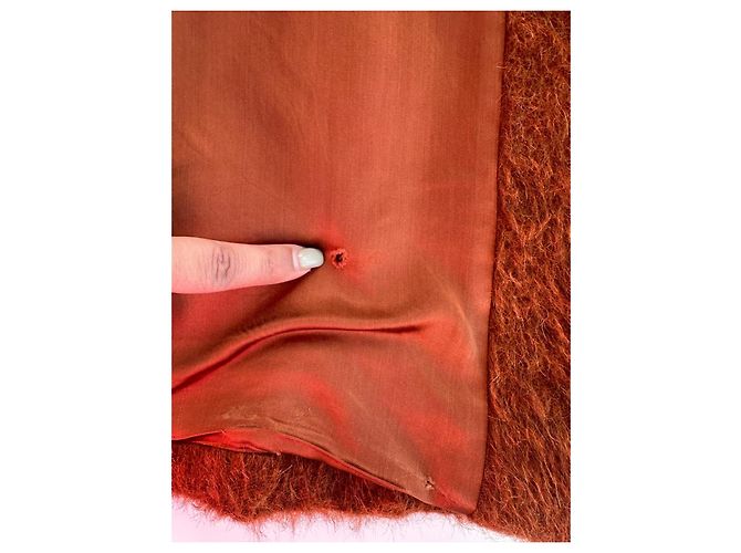 Abrigo Duffle Coat Gucci de Alpaca con Detalles de Bambú - vista 12