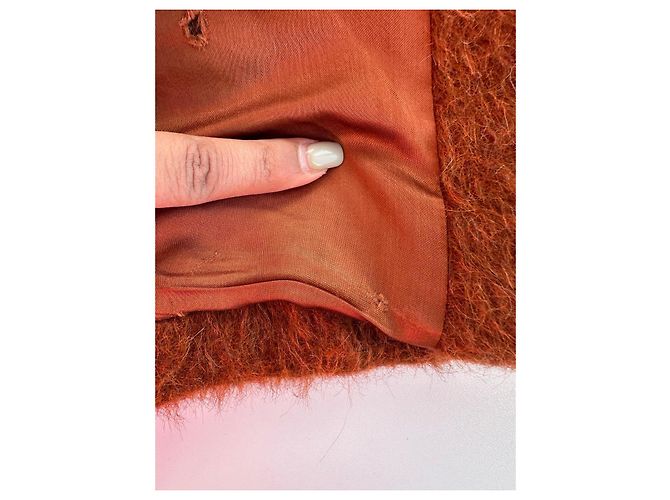 Abrigo Duffle Coat Gucci de Alpaca con Detalles de Bambú - vista 14