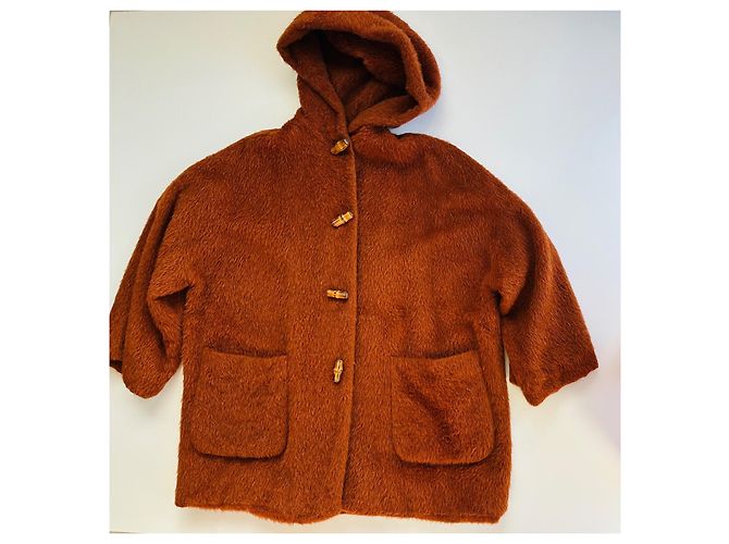 Abrigo Duffle Coat Gucci de Alpaca con Detalles de Bambú - vista 2