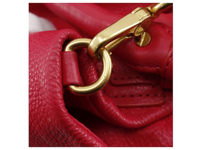 MARC BY MARC JACOBS Classic Q Fran Leder 2-Wege Tasche Pink - Ansicht 15