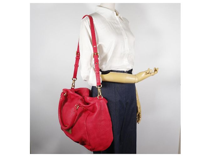 MARC BY MARC JACOBS Classic Q Fran Leder 2-Wege Tasche Pink - Ansicht 17