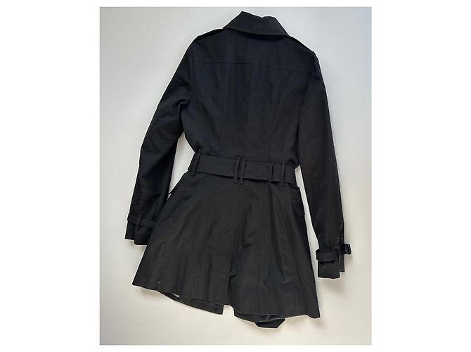 Gabardina Burberry London Negra Negro - vista 3