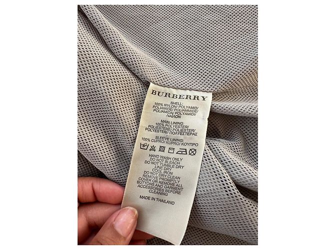 Gabardina Burberry Brit Kensington Beige - vista 12