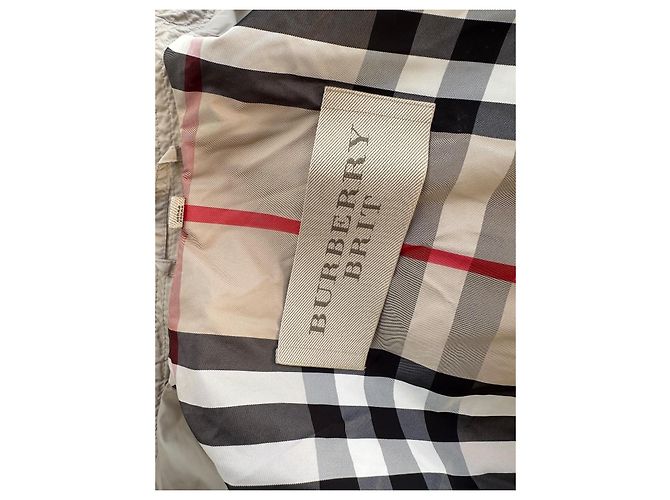 Gabardina Burberry Brit Kensington Beige - vista 16