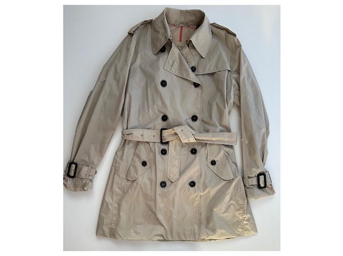 Gabardina Burberry Brit Kensington Beige - vista 3