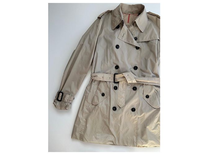 Gabardina Burberry Brit Kensington Beige - vista 4