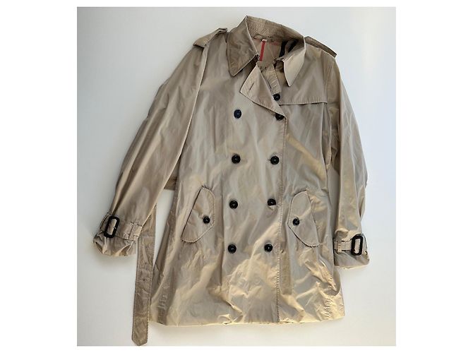 Gabardina Burberry Brit Kensington Beige - vista 8