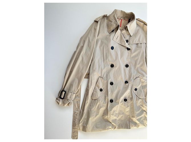 Gabardina Burberry Brit Kensington Beige - vista 9