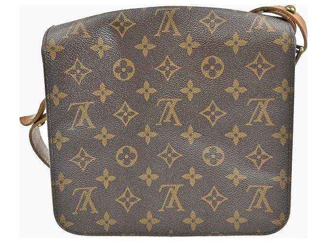 Cartouchiere Handtasche Monogram Canvas MM Louis Vuitton Braun - Ansicht 2