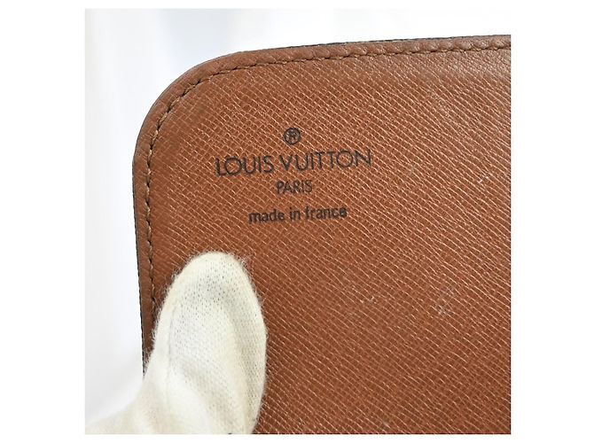 Cartouchiere Handtasche Monogram Canvas MM Louis Vuitton Braun - Ansicht 4