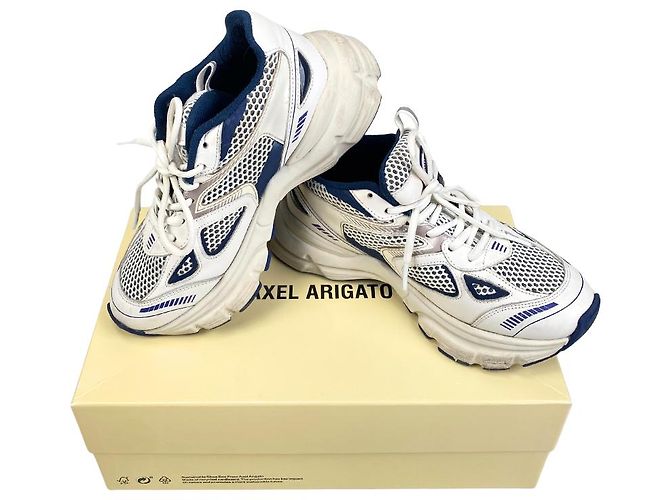 Axel Arigato Marathon Runner Sneaker Weiß Leder - Ansicht 5
