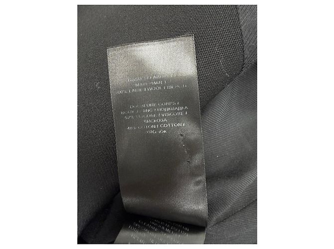 Balmain Wollblazer Kleid ärmellos schwarz - Ansicht 6