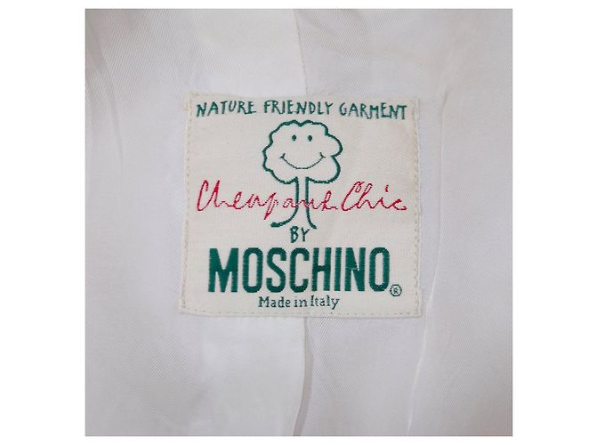 Moschino Cheap And Chic Moschino Nature Friendly Garment Jacke Beige - Ansicht 3