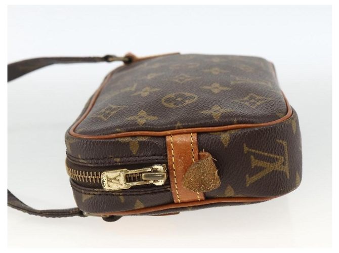 Louis Vuitton Pochette Marly Bandouliere Monogram Canvas Marrone - vista 3