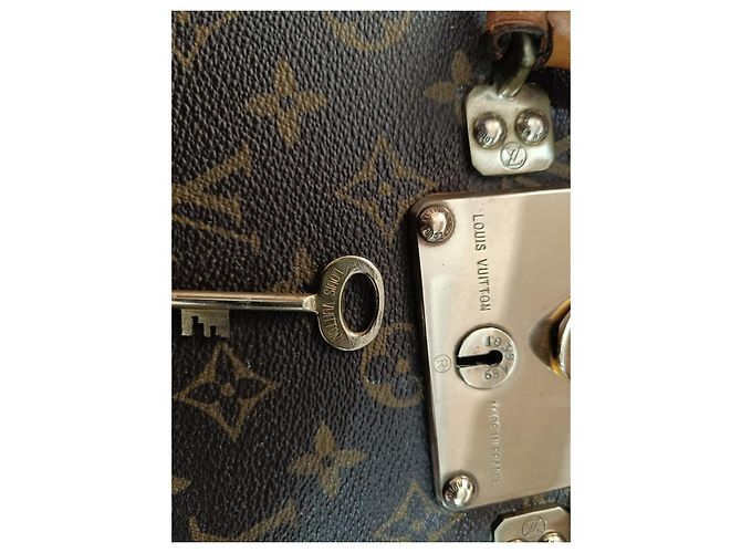 Montsouris Louis Vuitton Alzer 80 Leder Braun - Ansicht 3