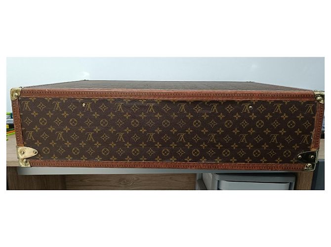 Montsouris Louis Vuitton Alzer 80 Leder Braun - Ansicht 7