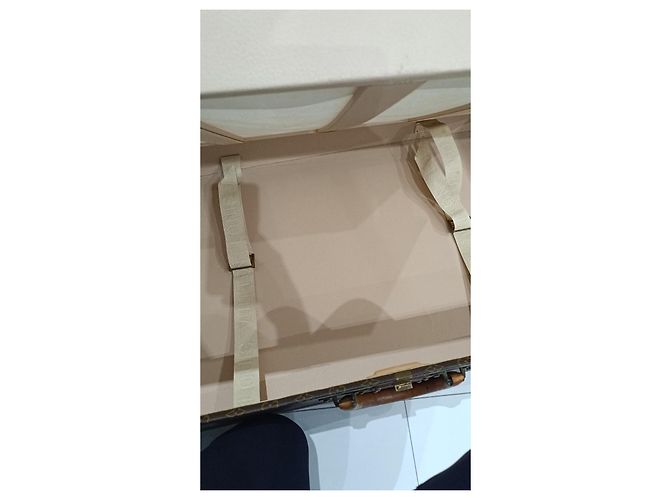 Montsouris Louis Vuitton Alzer 80 Leder Braun - Ansicht 9