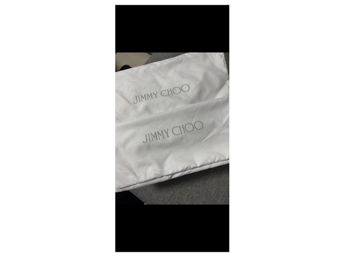 Sandali con tacco Jimmy Choo viola in satin Porpora - vista 2