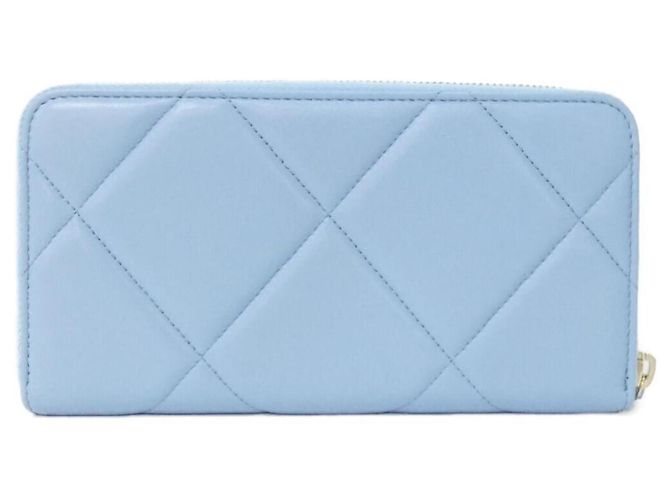 Cartera Larga Chanel 19 Line Azul claro - vista 2