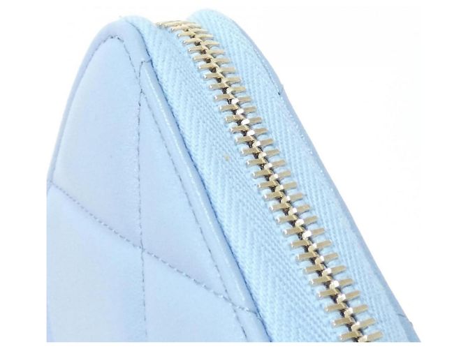 Cartera Larga Chanel 19 Line Azul claro - vista 5