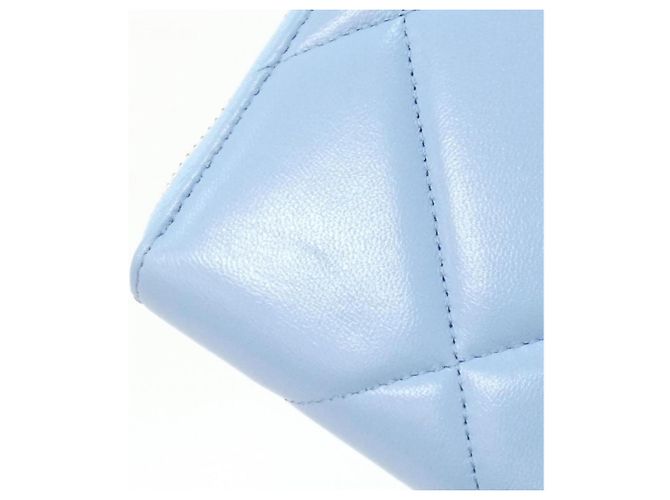 Cartera Larga Chanel 19 Line Azul claro - vista 6