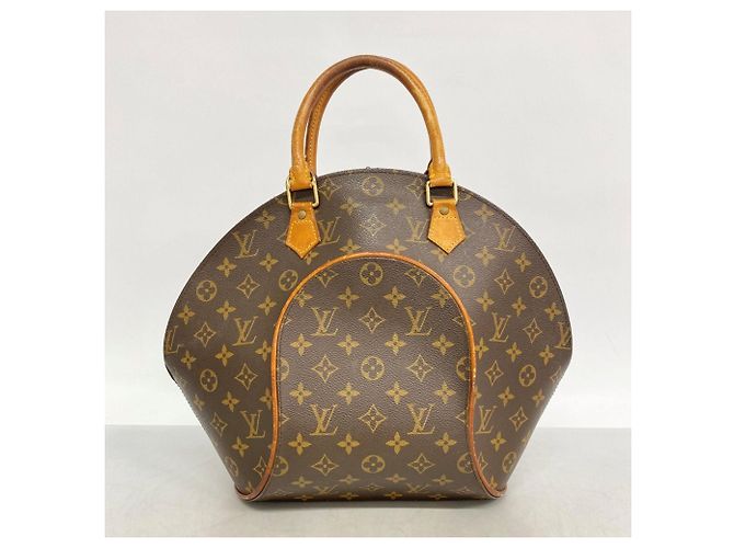 Borsa Louis Vuitton Monogram Ellipse MM Marrone - vista 13