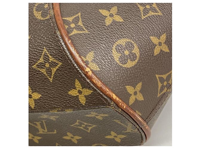 Borsa Louis Vuitton Monogram Ellipse MM Marrone - vista 6