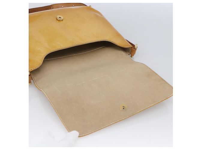LOUIS VUITTON Borsa Thompson Street Monogram Vernis Beige M91301 LV Auth 170059 - vista 10