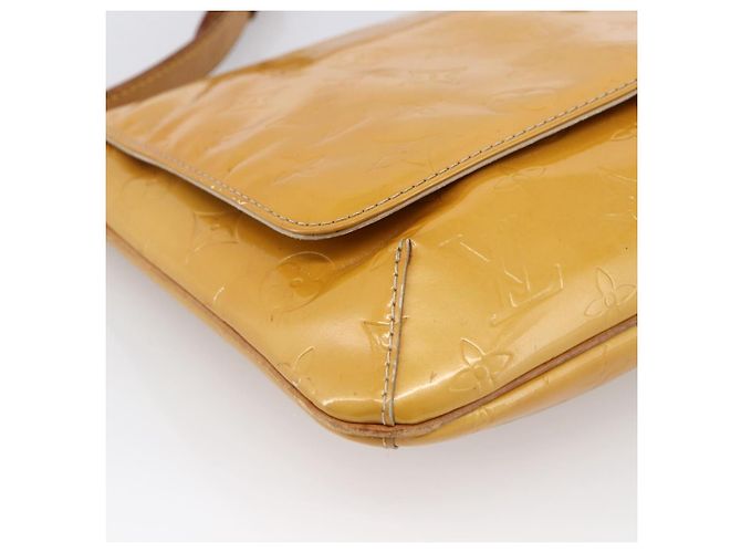 LOUIS VUITTON Borsa Thompson Street Monogram Vernis Beige M91301 LV Auth 170059 - vista 14