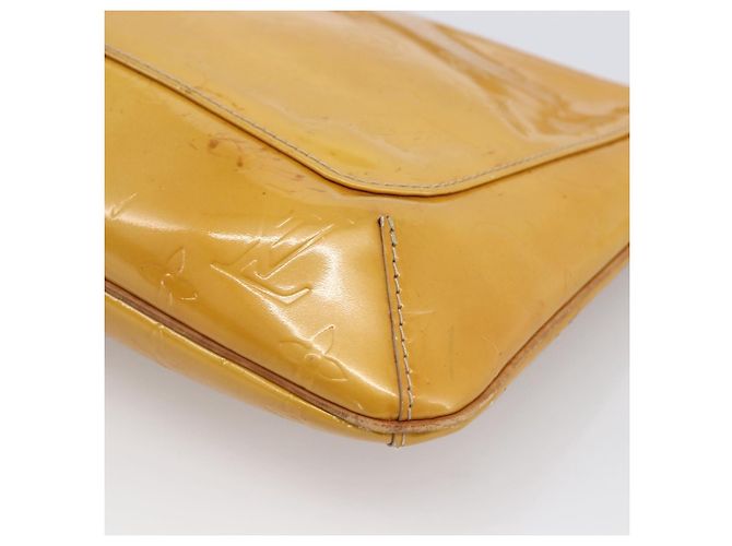 LOUIS VUITTON Borsa Thompson Street Monogram Vernis Beige M91301 LV Auth 170059 - vista 15