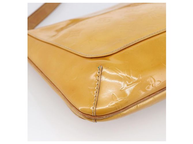LOUIS VUITTON Borsa Thompson Street Monogram Vernis Beige M91301 LV Auth 170059 - vista 16