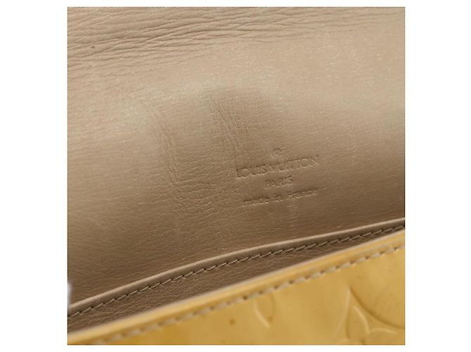 LOUIS VUITTON Borsa Thompson Street Monogram Vernis Beige M91301 LV Auth 170059 - vista 17
