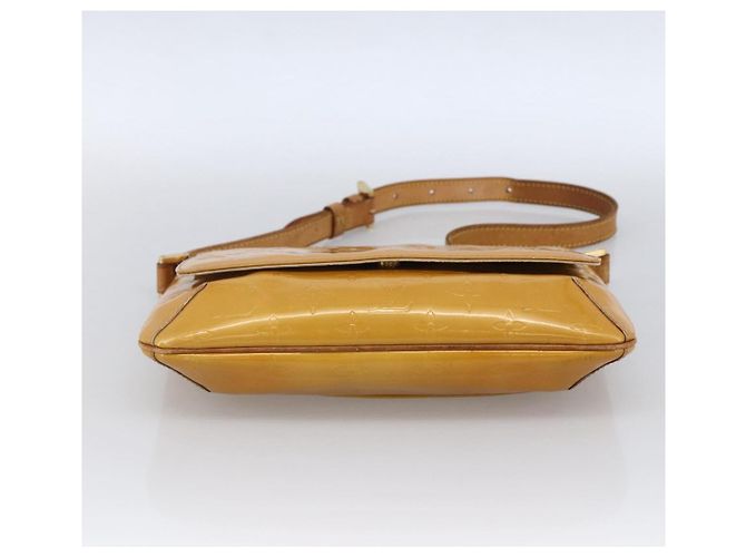 LOUIS VUITTON Borsa Thompson Street Monogram Vernis Beige M91301 LV Auth 170059 - vista 5