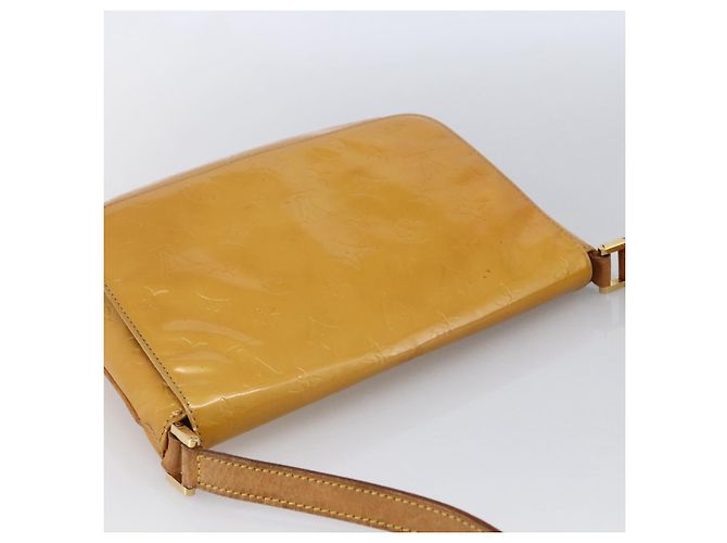 LOUIS VUITTON Borsa Thompson Street Monogram Vernis Beige M91301 LV Auth 170059 - vista 6