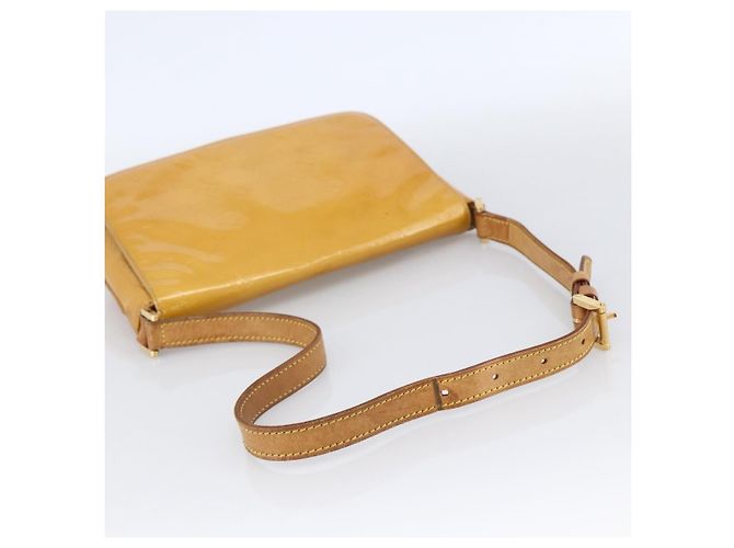 LOUIS VUITTON Borsa Thompson Street Monogram Vernis Beige M91301 LV Auth 170059 - vista 7