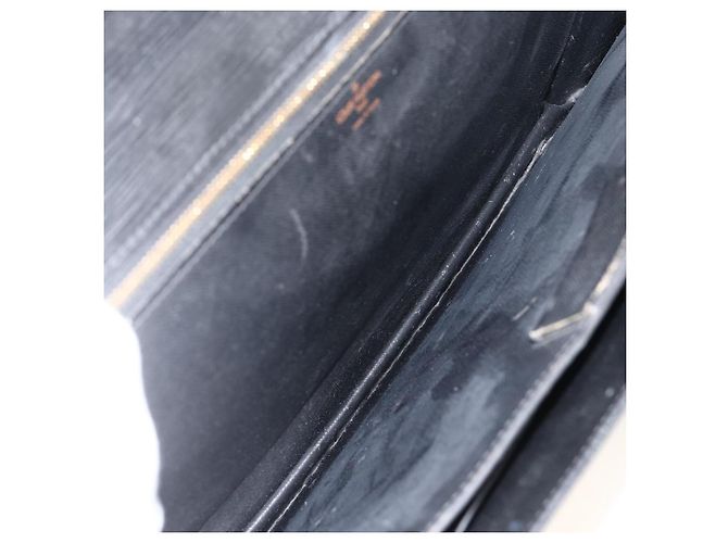 LOUIS VUITTON Epi Serviette Conseiller Borsa Business Nera M54422 LV Auth ka3192 Nero - vista 10