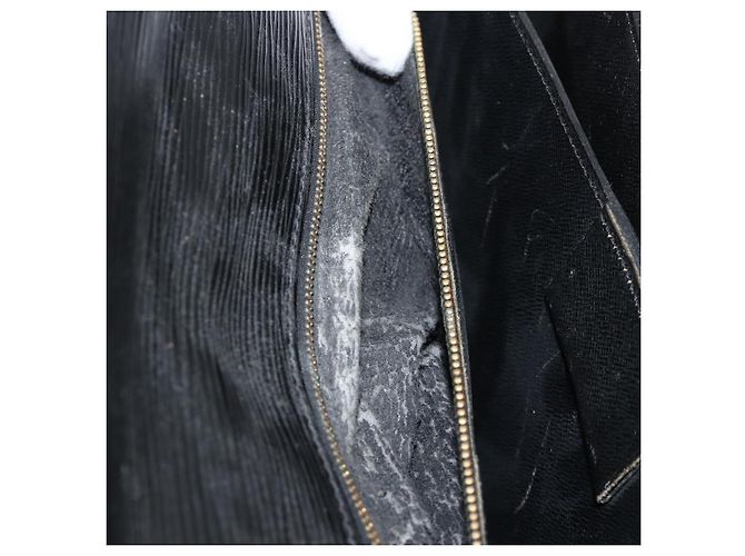 LOUIS VUITTON Epi Serviette Conseiller Borsa Business Nera M54422 LV Auth ka3192 Nero - vista 11