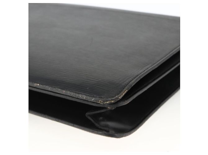 LOUIS VUITTON Epi Serviette Conseiller Borsa Business Nera M54422 LV Auth ka3192 Nero - vista 15