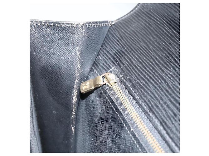 LOUIS VUITTON Epi Serviette Conseiller Borsa Business Nera M54422 LV Auth ka3192 Nero - vista 21